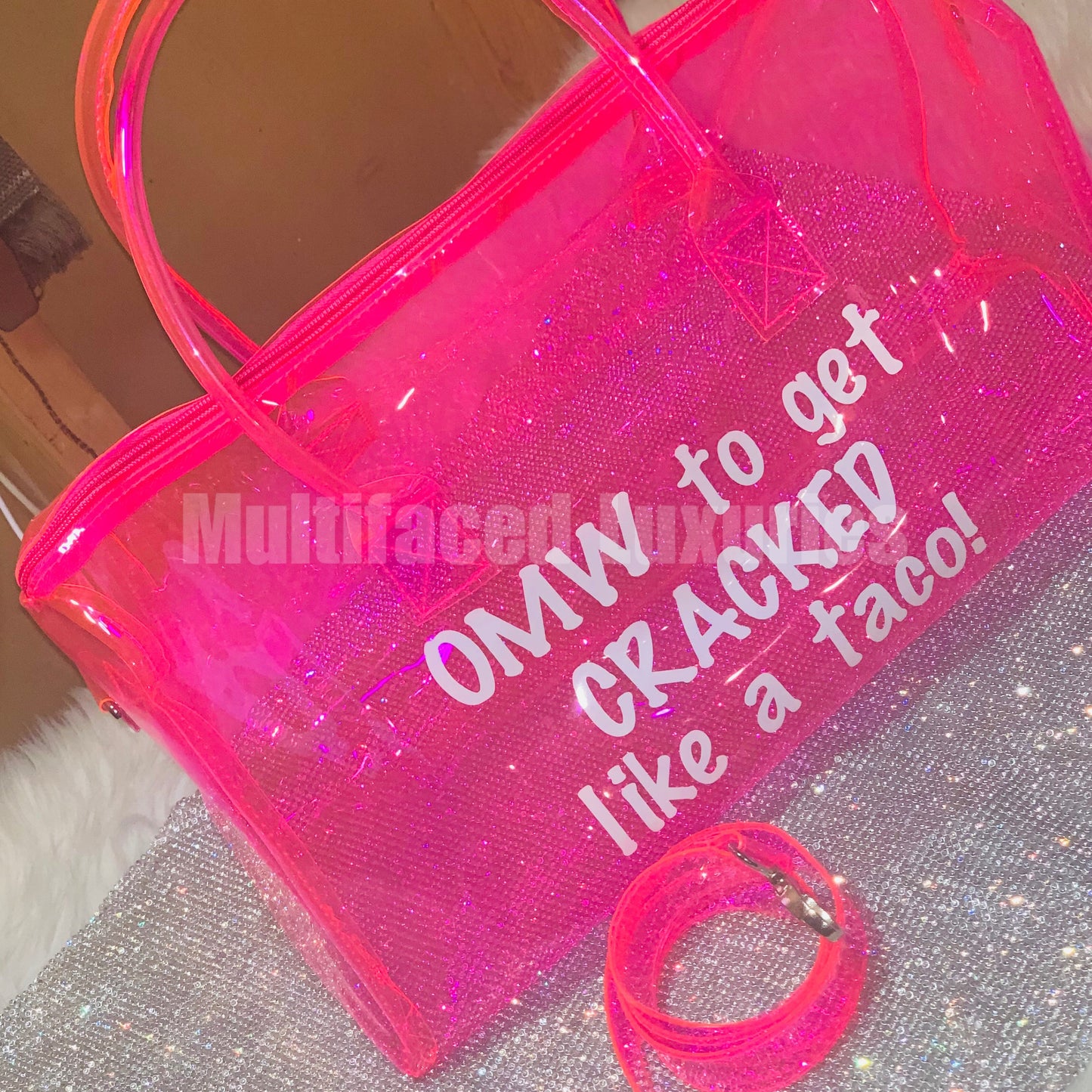 Bolsa de viaje Spennanight agrietada