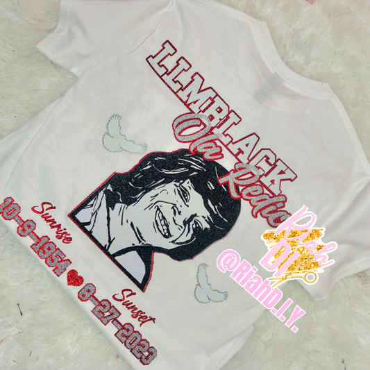 Descansa en el paraíso Camiseta con cara brillante/Peekaboo