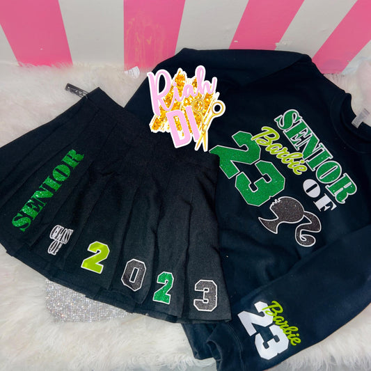 Conjunto de Barbie Senior con FALDA 2024