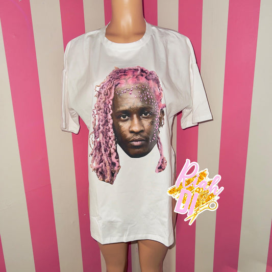 Camiseta Thugger de gran tamaño