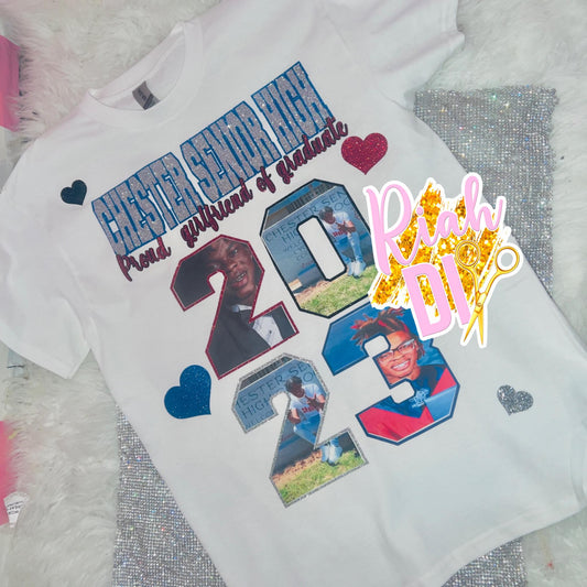 Camisetas de graduación con firma