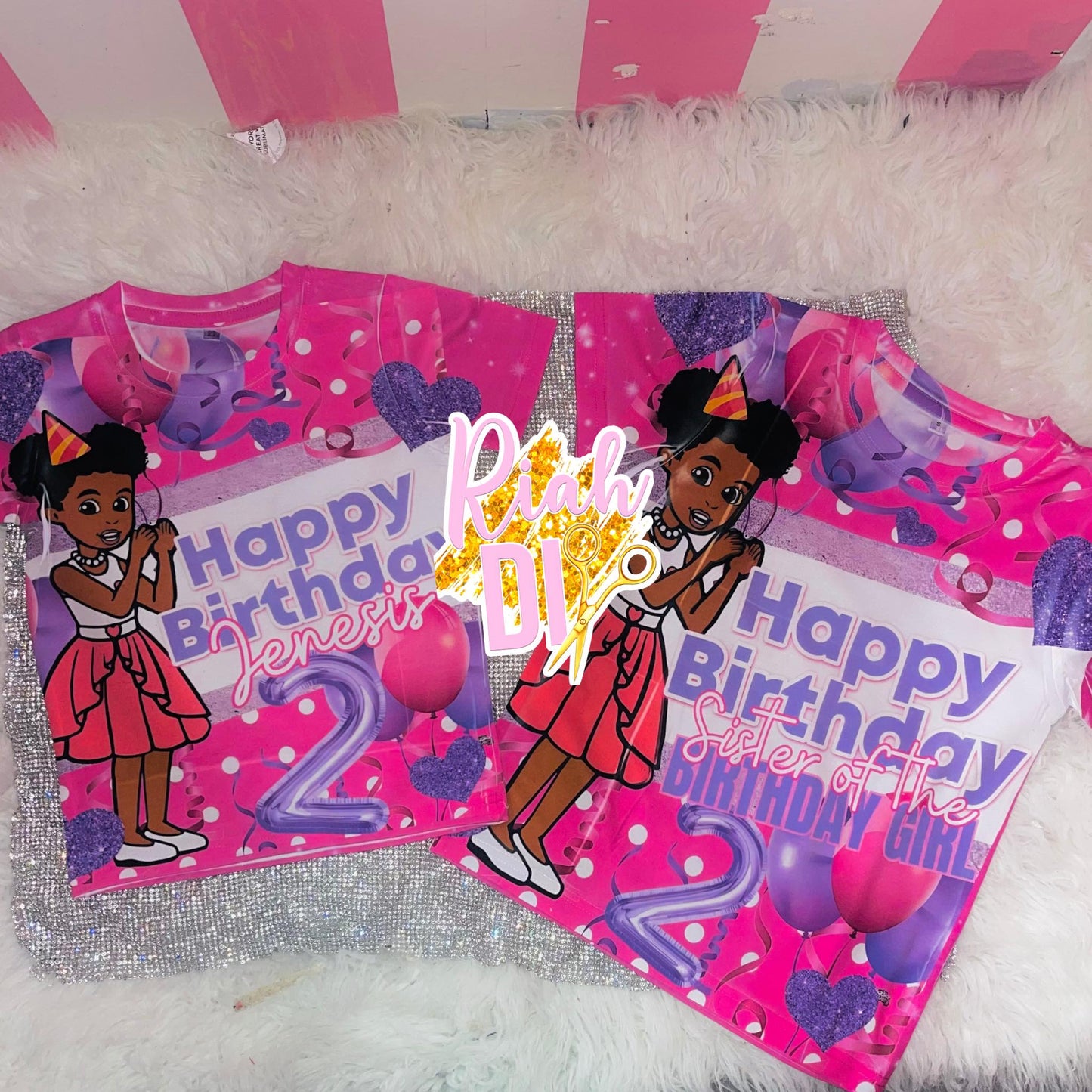 Camiseta juvenil de cumpleaños estilo 3D