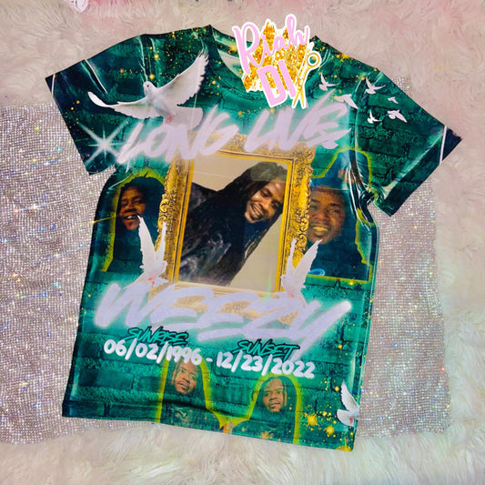 Camiseta conmemorativa 3D para niños