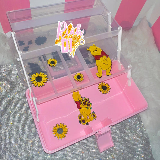 Caja de accesorios para el cabello de niñas
