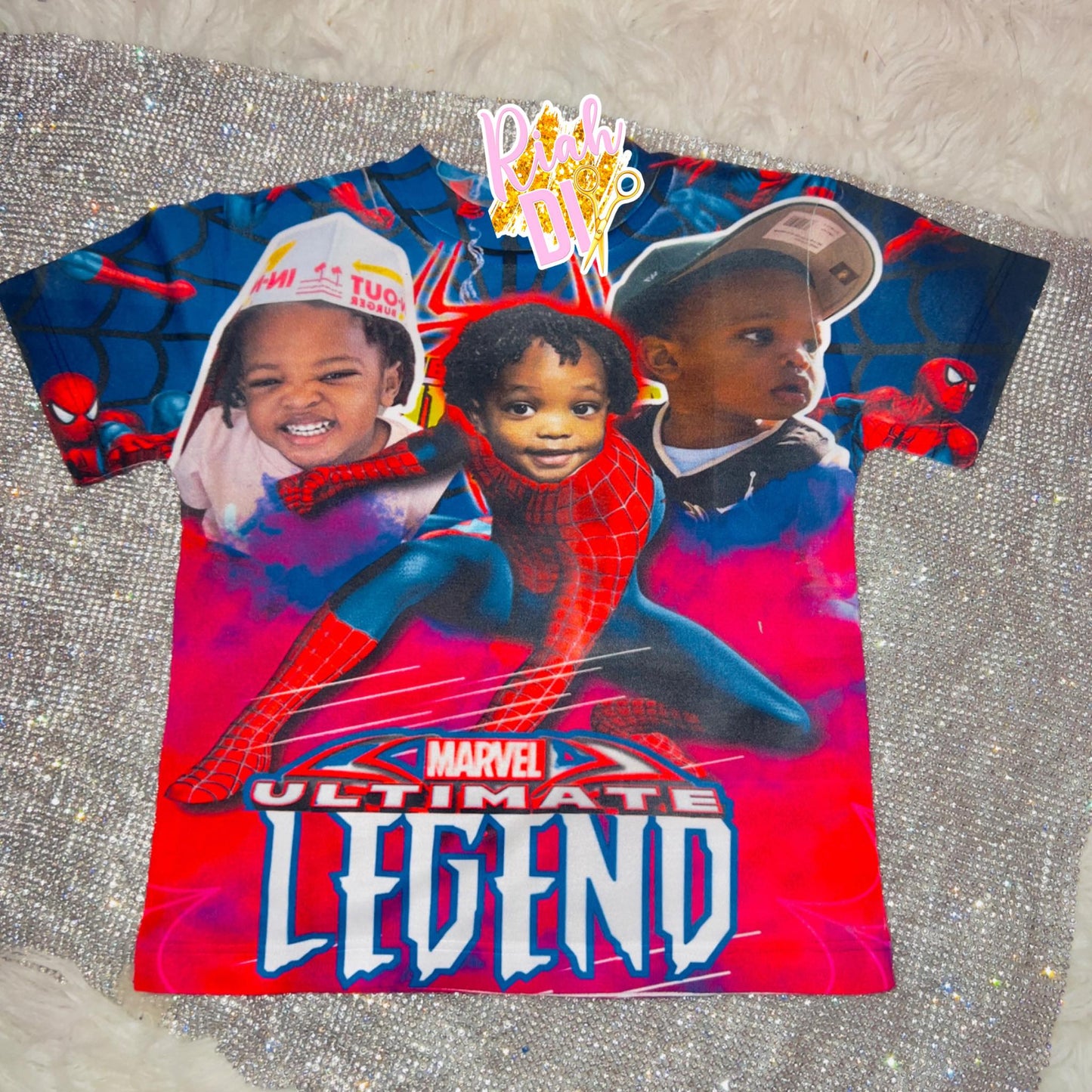 Camiseta juvenil de cumpleaños estilo 3D