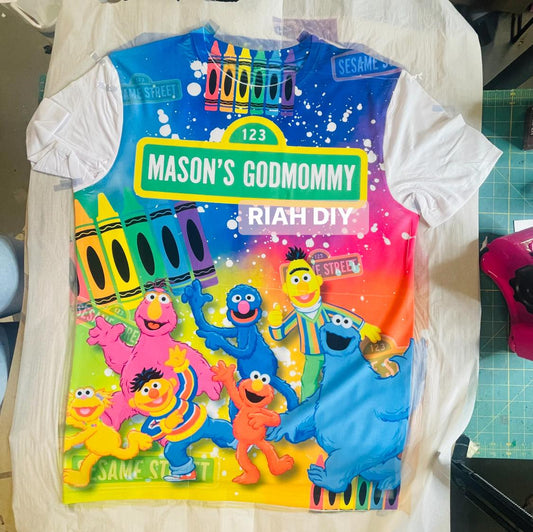 Camiseta de cumpleaños estilo 3D para adultos