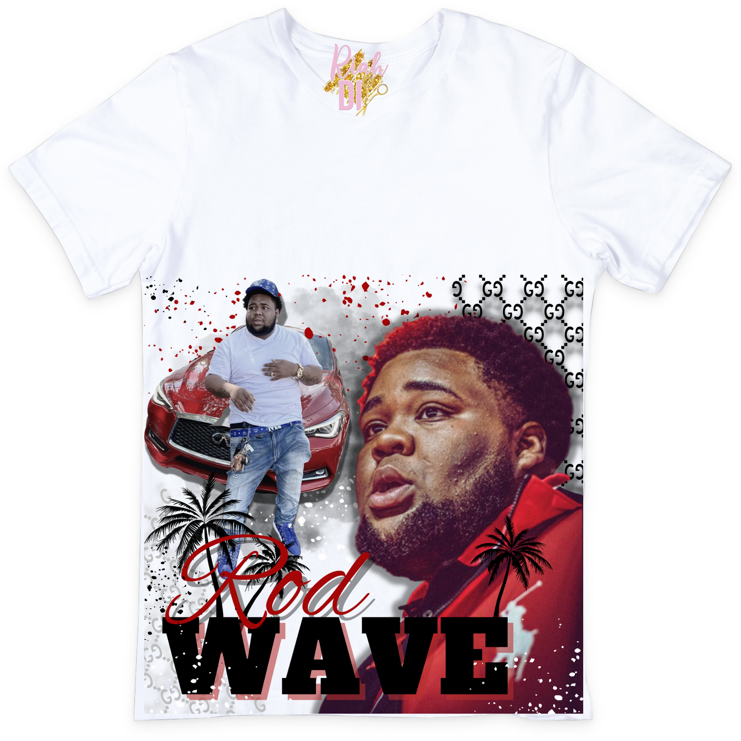 Camisetas gráficas Rod Wave