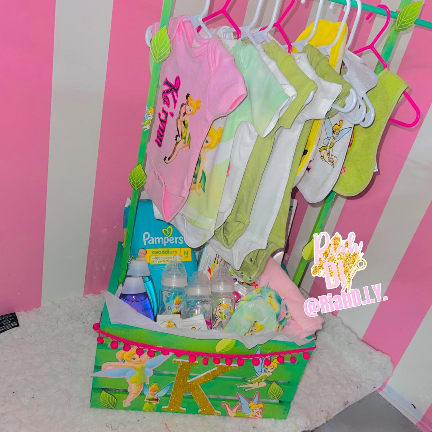 Cajón de armario personalizado para niña