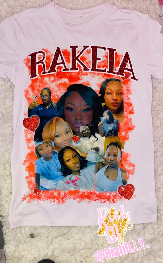 Camiseta gráfica estética de los 90