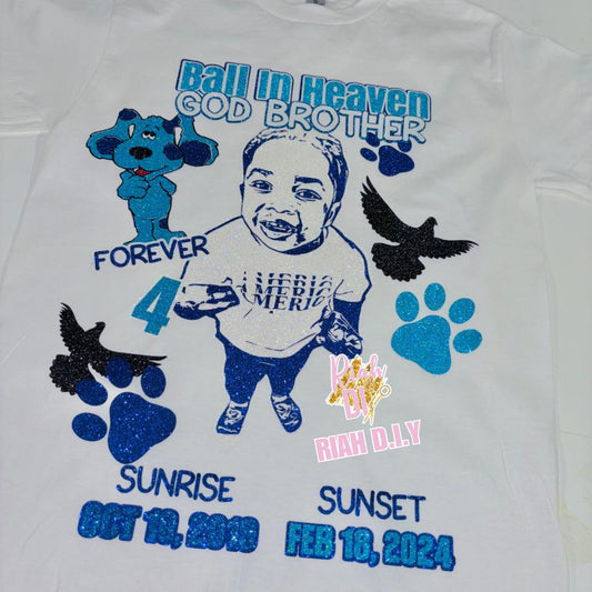 Camiseta conmemorativa de personaje