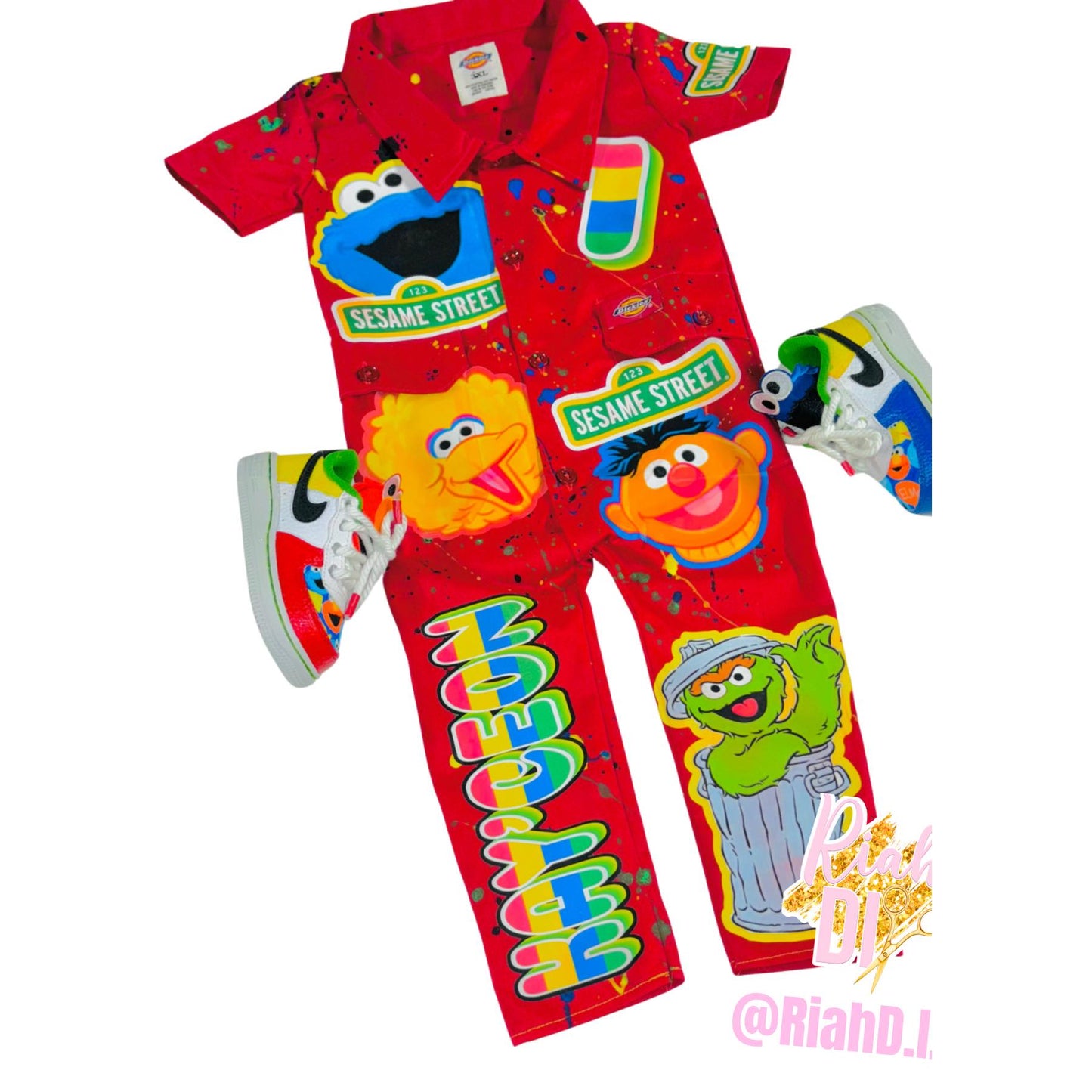 Custom Dickies Jumpsuit