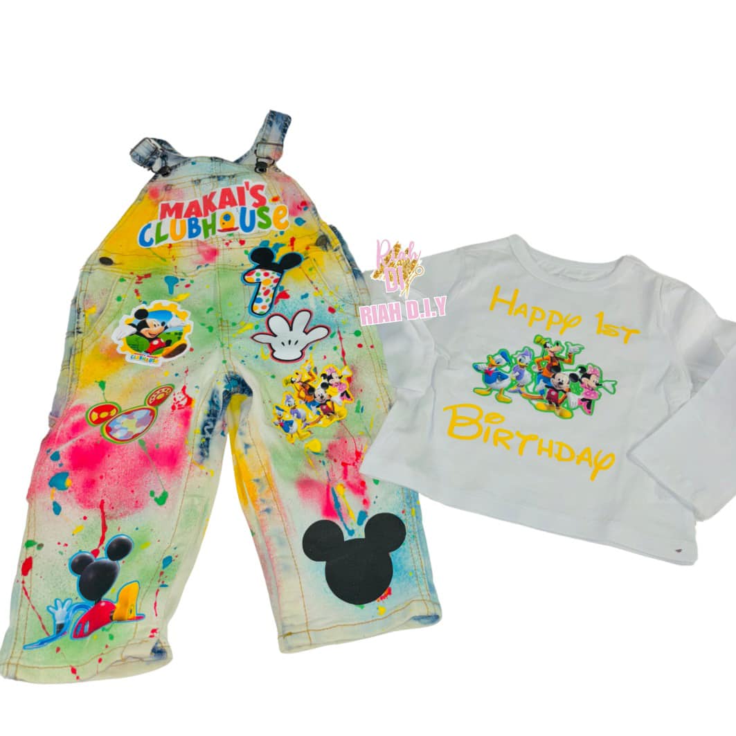 Monos de colores para niños