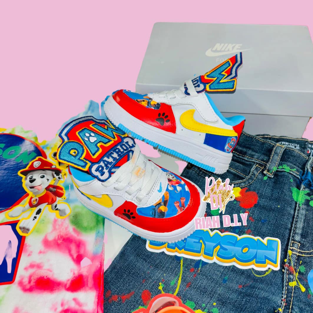 AF1 personalizado para niños