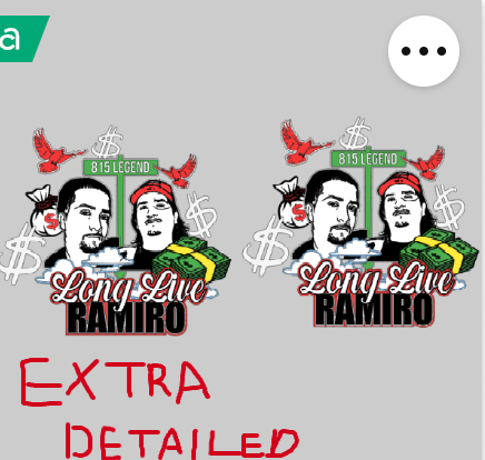 Haz que Riah haga un diseño de cara con brillantina COMPLETA (con palabras, fechas, etc.)