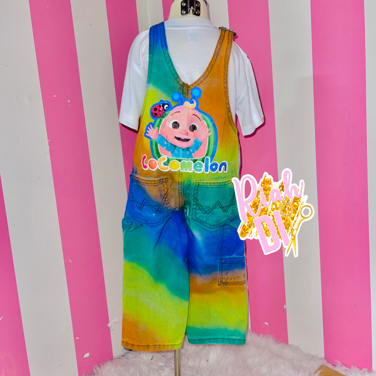 Monos de colores para niños