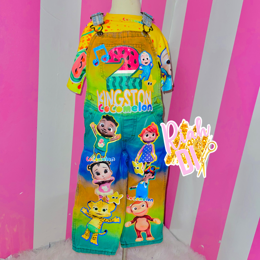 Monos de colores para niños