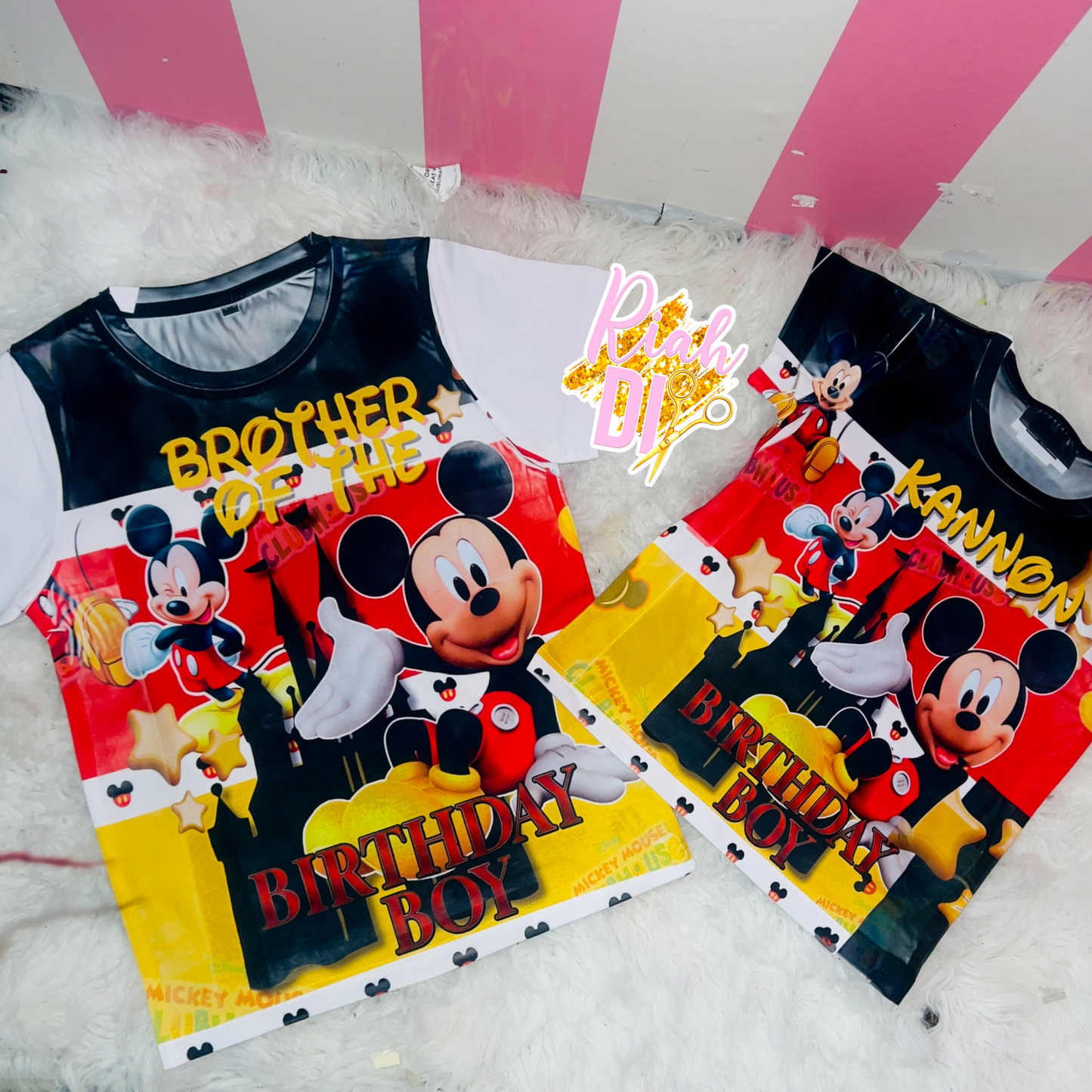 Camiseta juvenil de cumpleaños estilo 3D