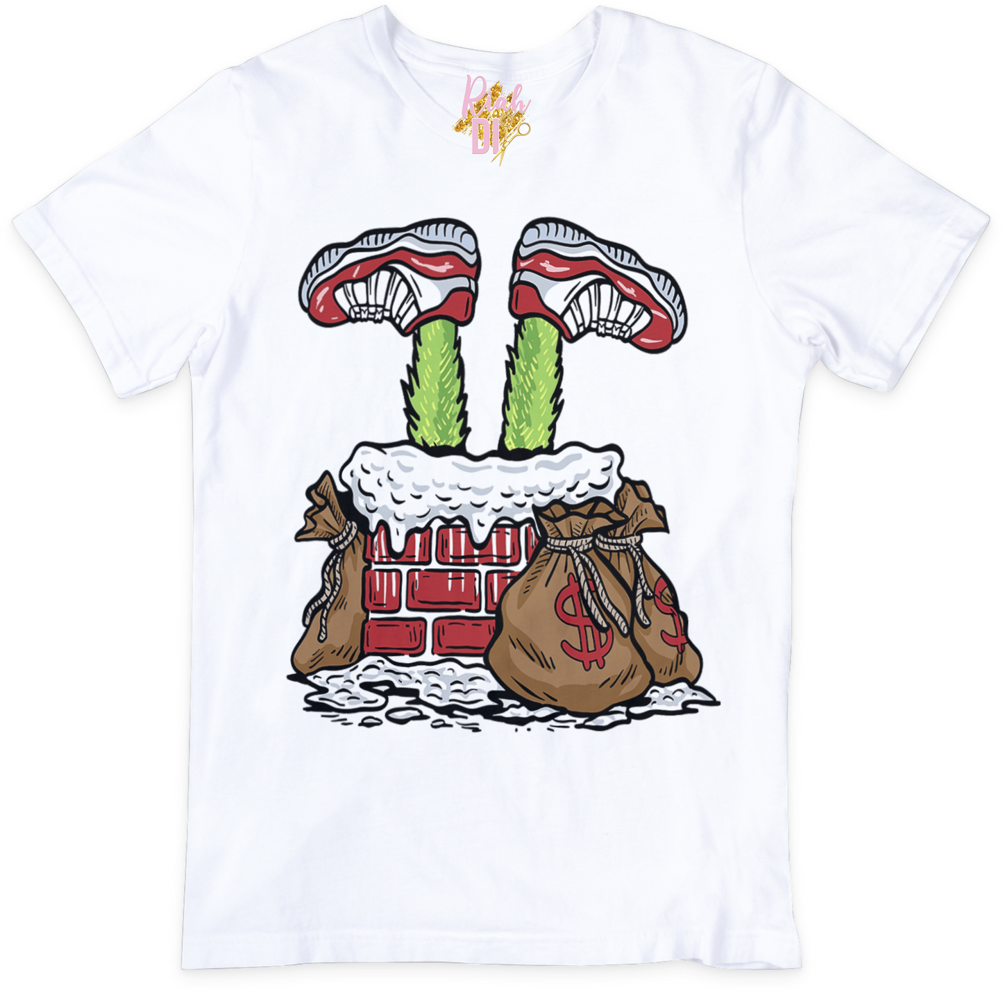Stuck Grinch Cherry 11 Tee