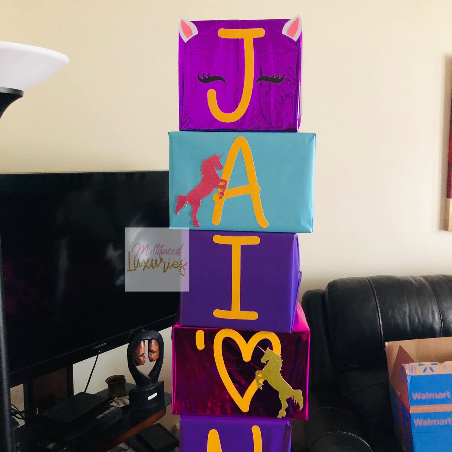Name Stack Box