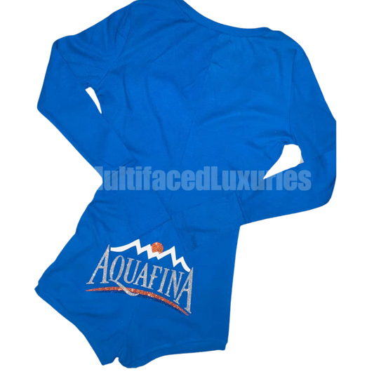 Precaución Aquafina Onesie