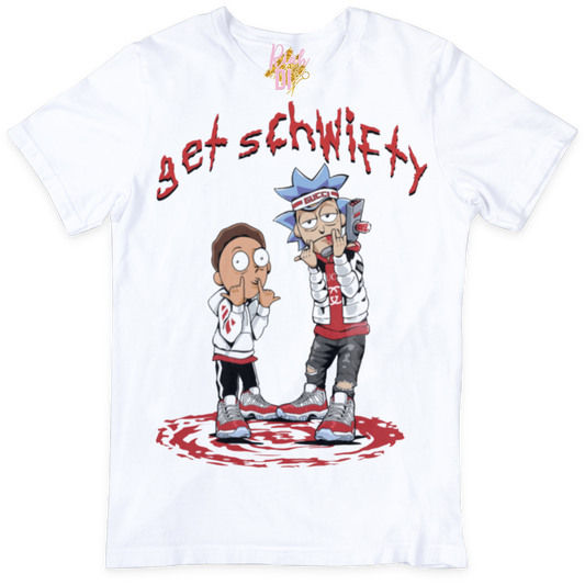 Camiseta Rick &amp; Morty Shwifty Cherry 11