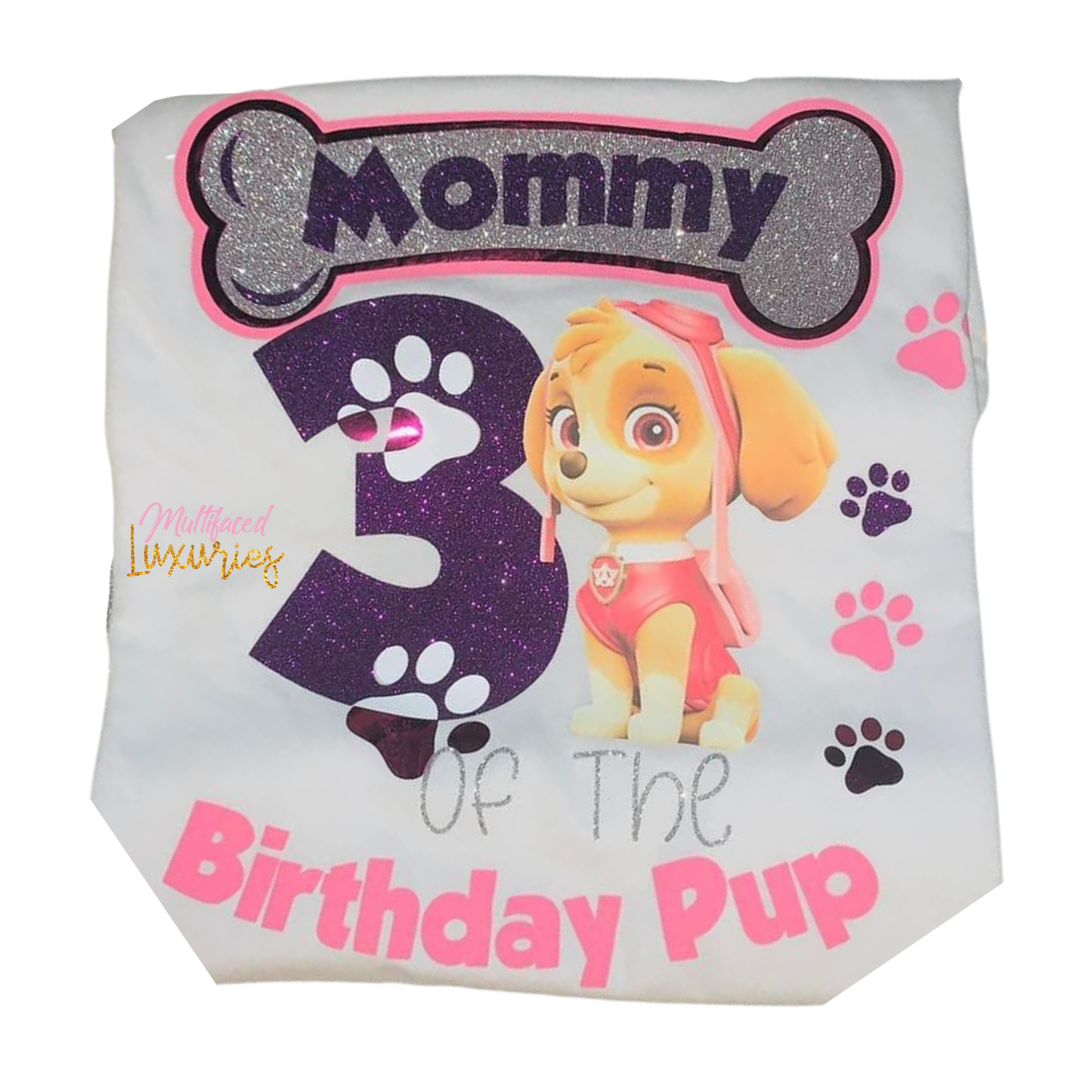 Camiseta de cumpleaños detallada para jóvenes
