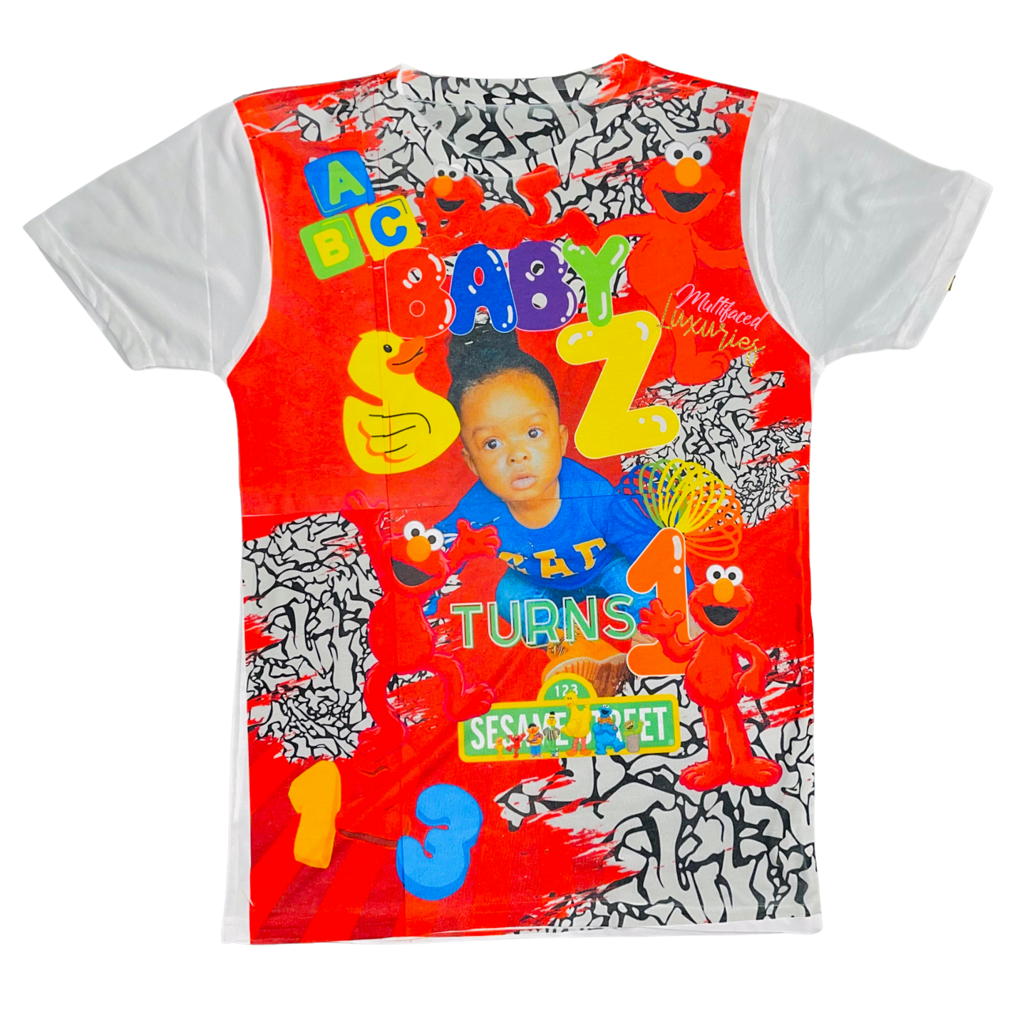 Camiseta de cumpleaños estilo 3D para adultos