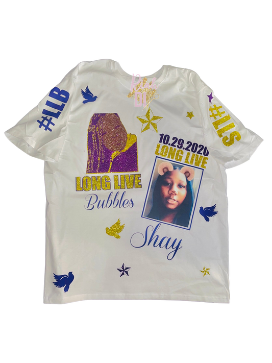 Camiseta remix de 2 caras