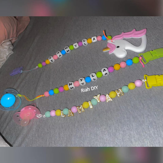 Clip de chupete personalizado