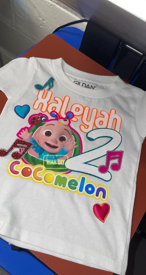 Camiseta de cumpleaños de Cocomelon