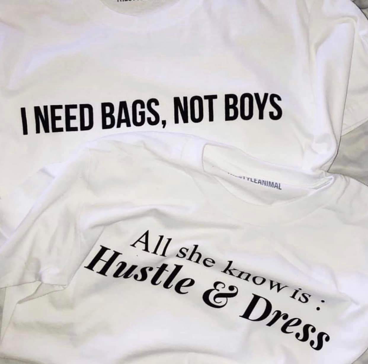 Bags, Not Boys Tee
