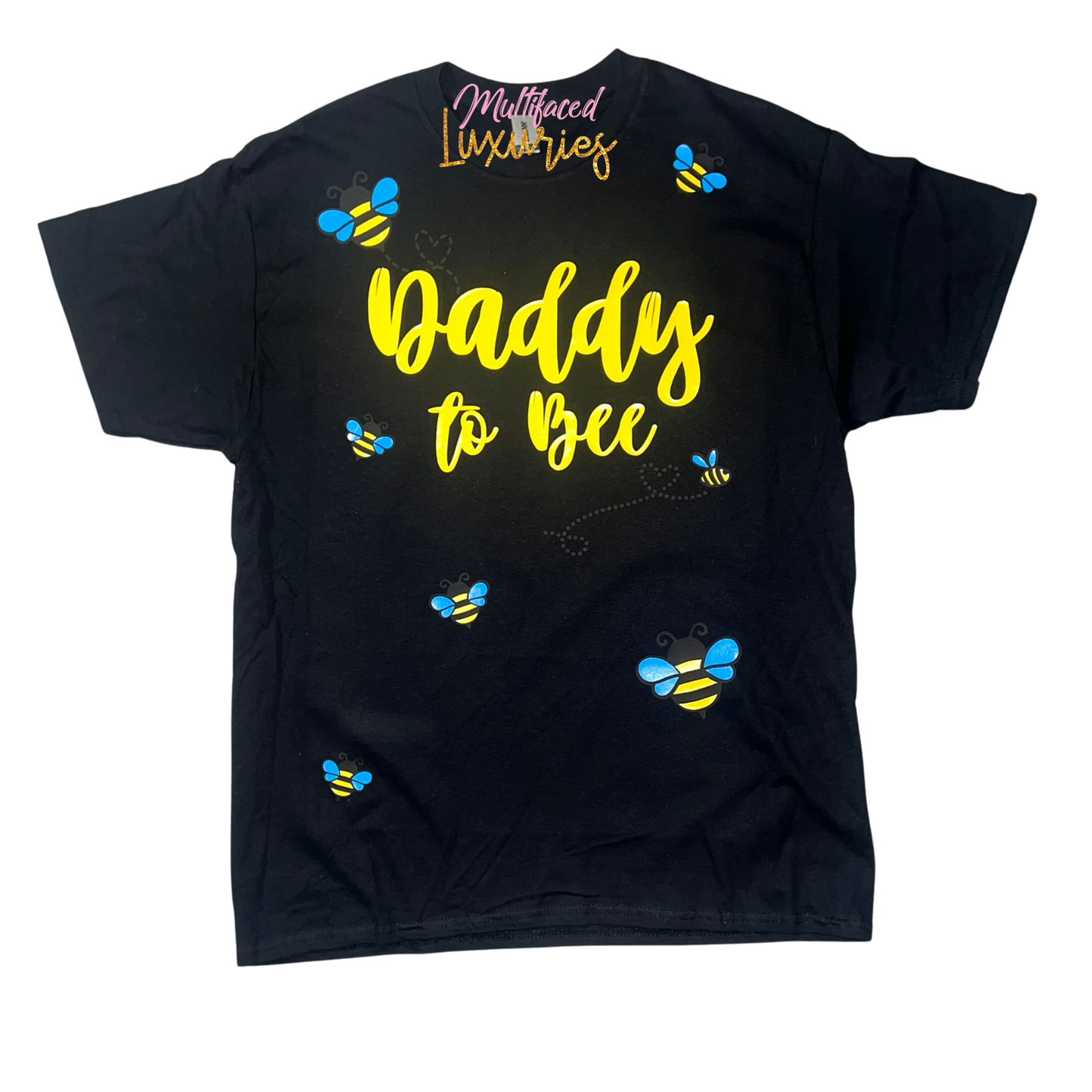ANY THEME - (ADULT SIZES) Vinyl Baby Shower Tee