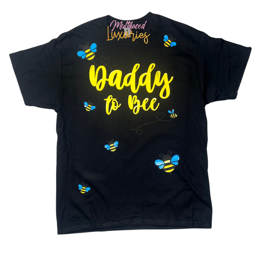 CUALQUIER TEMA - (TALLAS DE ADULTO) Camiseta de vinilo para baby shower