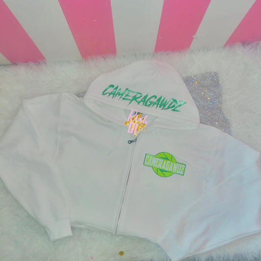 Sudadera con capucha y logotipo
