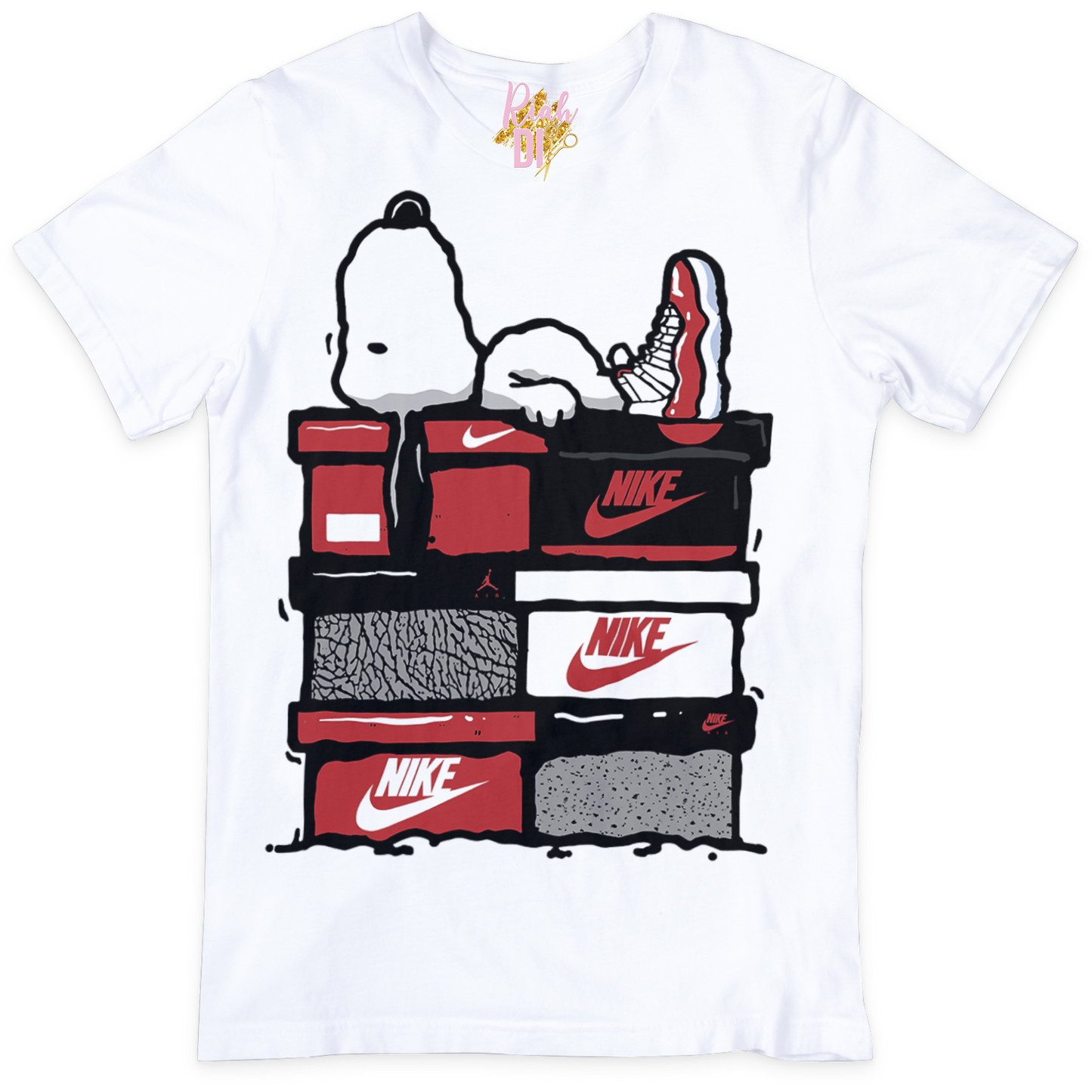 Camiseta Snoop Shoe Stack Cherry 11