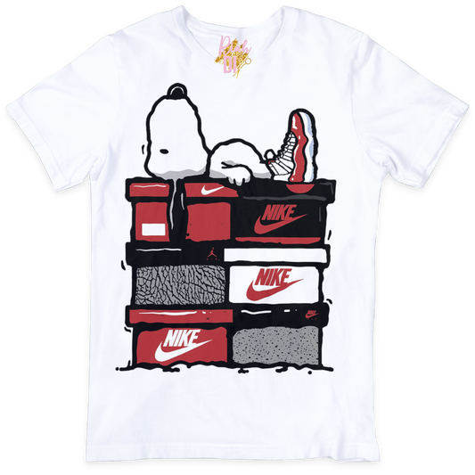 Camiseta Snoop Shoe Stack Cherry 11