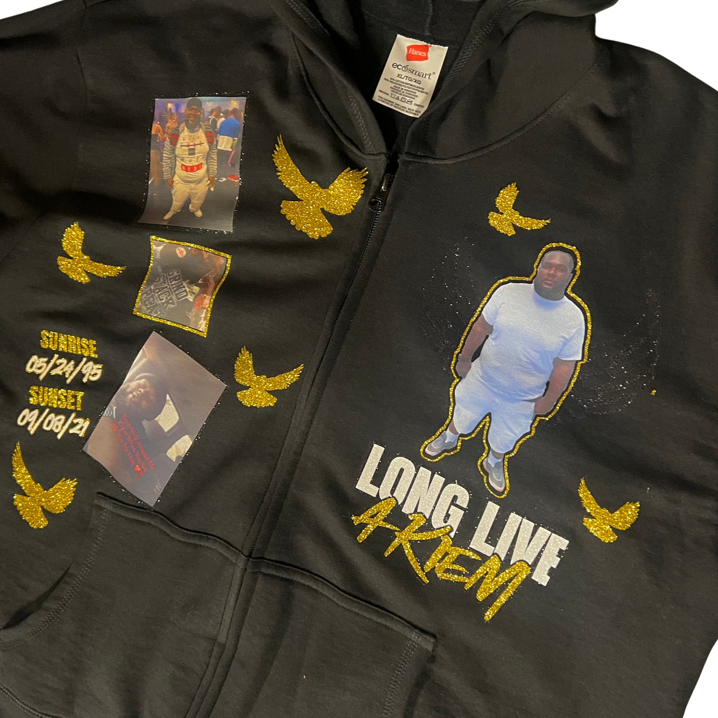 Sudadera con capucha "Ángel alado"