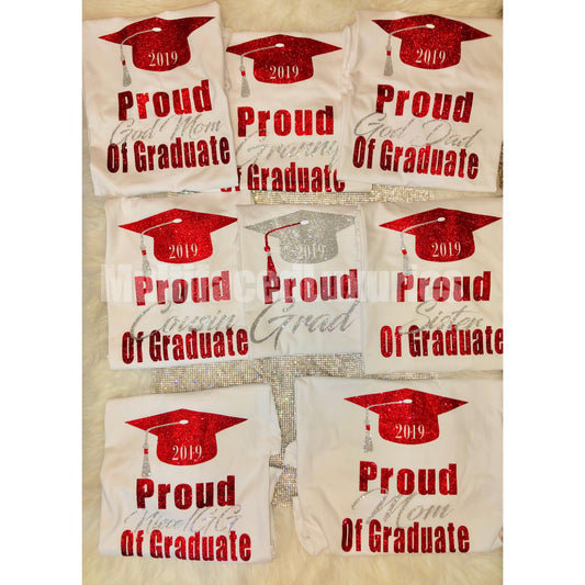 Camisetas sencillas de graduación