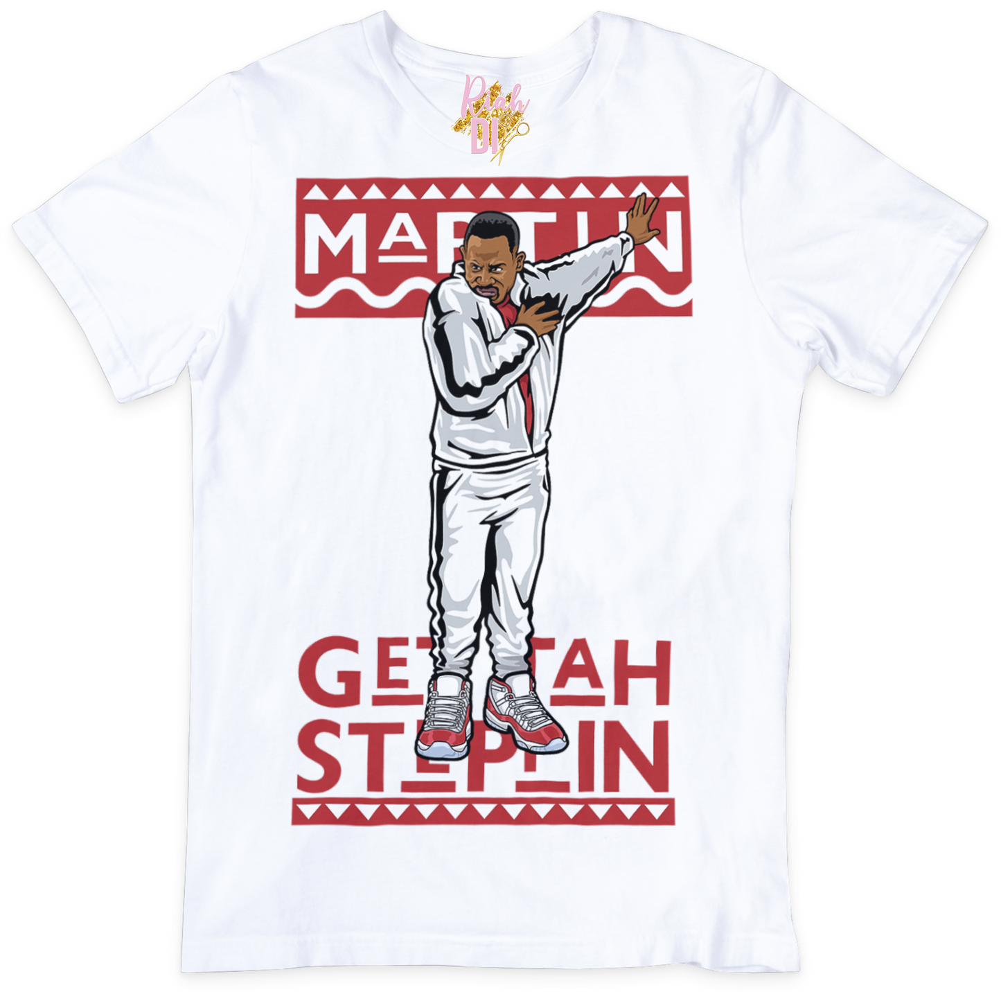 Martin Get Ta Steppin Cherry 11 Tee