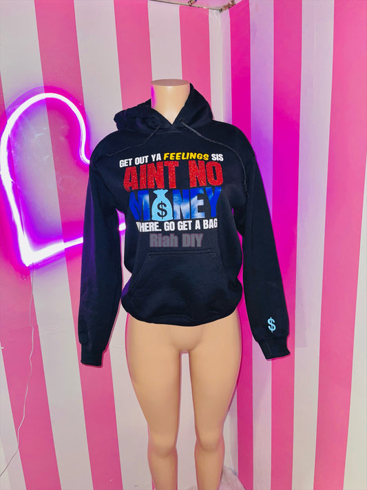 Sudadera con capucha "Sal de tus sentimientos, hermana"
