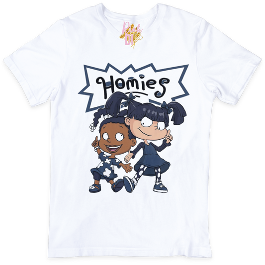 Camiseta Midnight Navy Homies