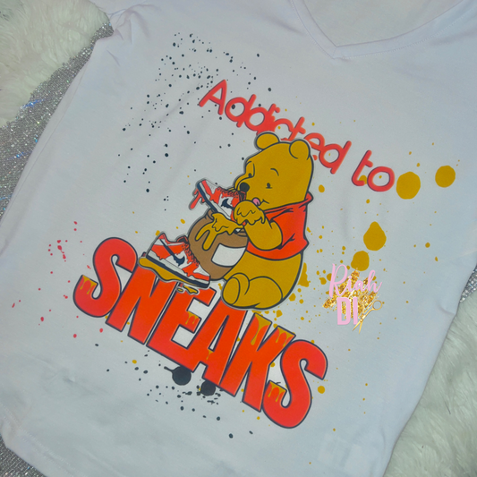 Camiseta de Halloween Dunks de Pooh de Addicted to Sneaks