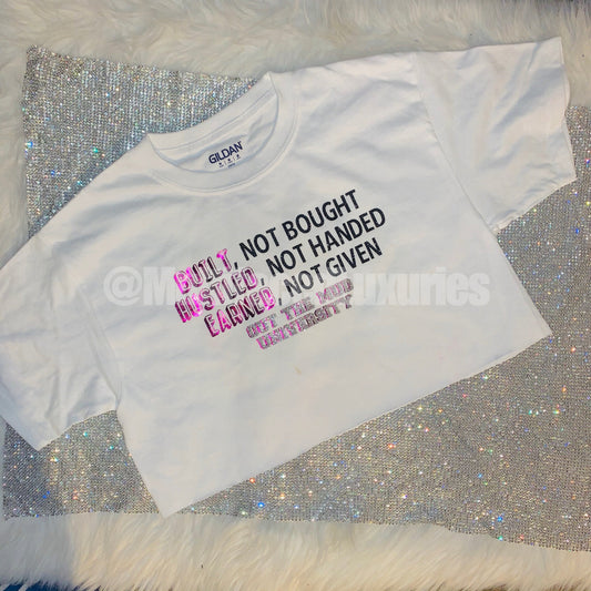 Camiseta universitaria Out The Mud