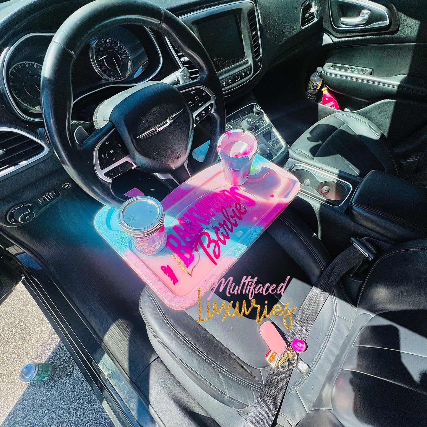 Car Rolling Tray Set