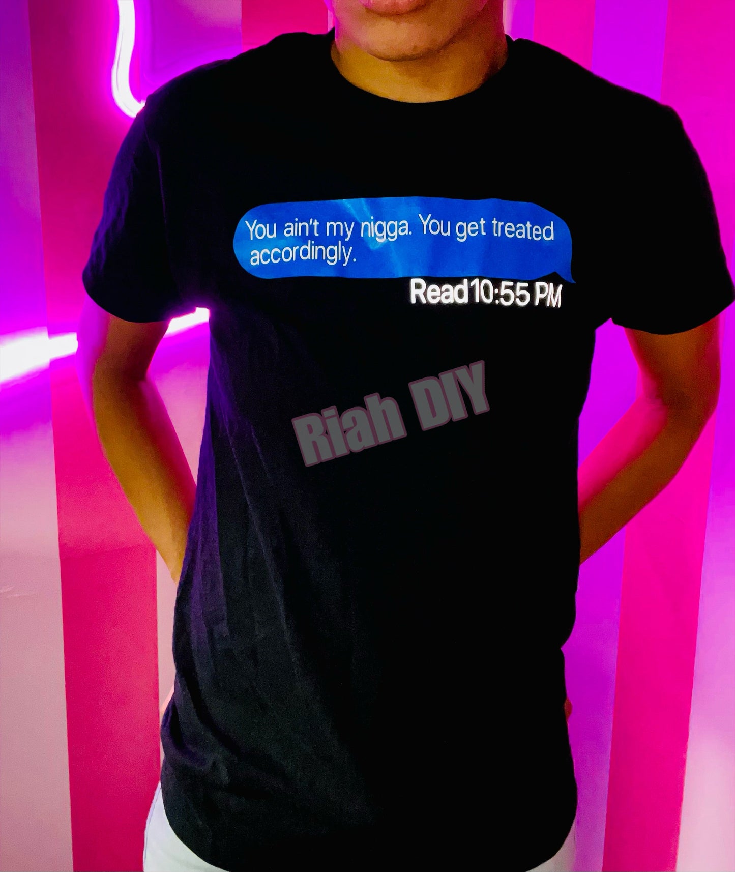 Treated Accordingly iMessage Tee