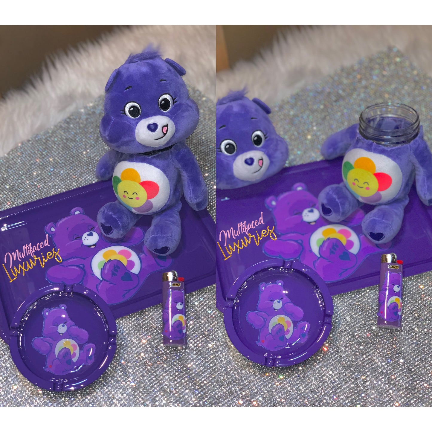 Care Bears Rolling tray/Stash Jar set