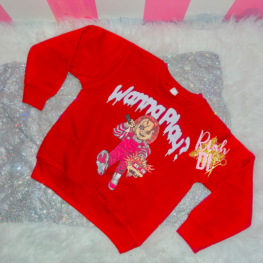 Sudadera Chucky Behead Chuckie Cherry 11