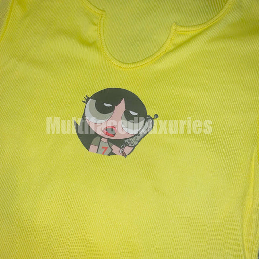 Buttercup Aesthetic Crop Top