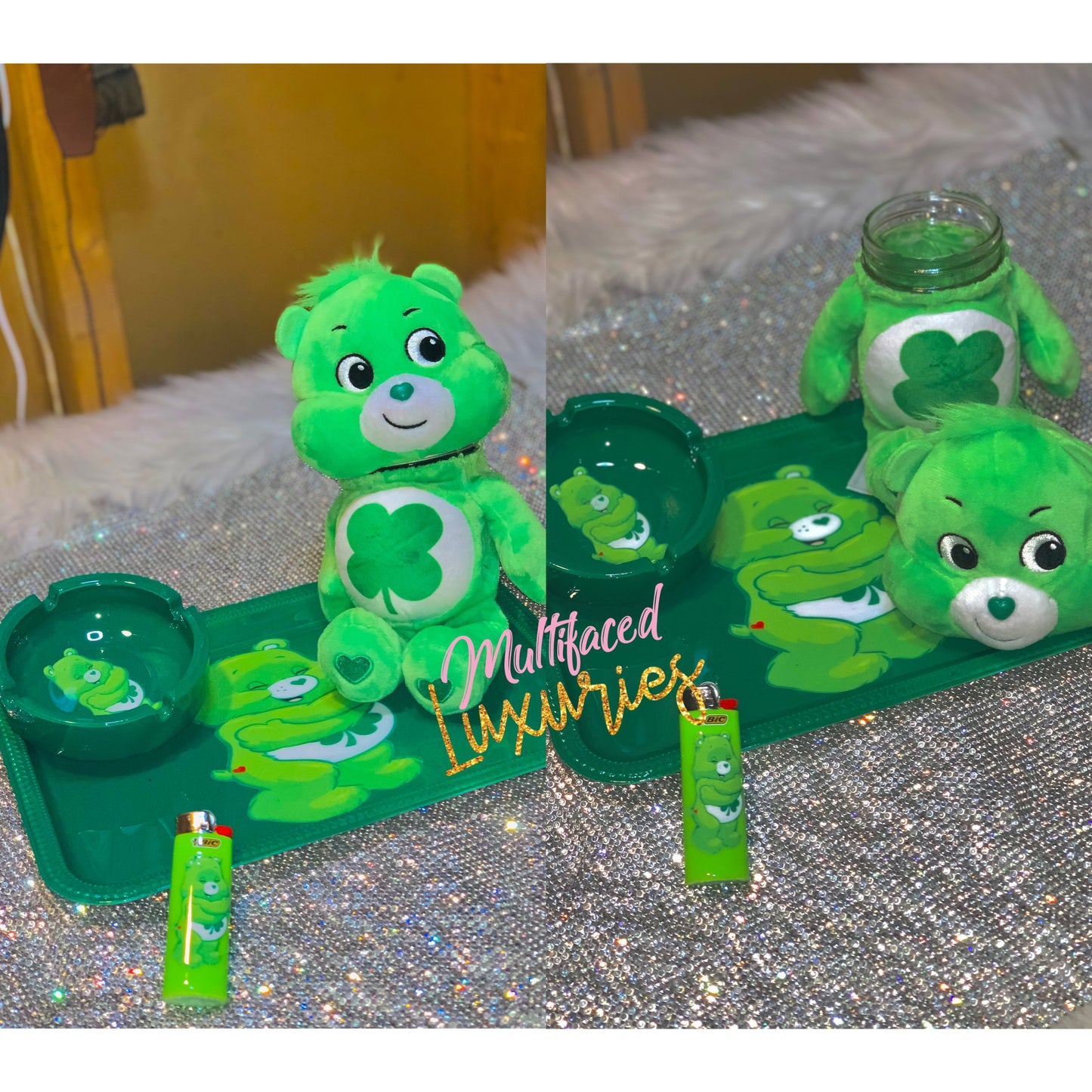 Care Bears Rolling tray/Stash Jar set