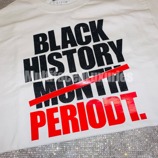 Camiseta de historia negra PERIODO